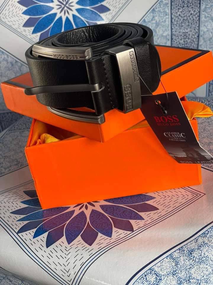 Ceinture en cuir PU avec coffret - Image 4